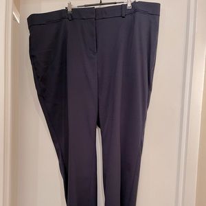 Navy LOFT Plus Marisa Trouser